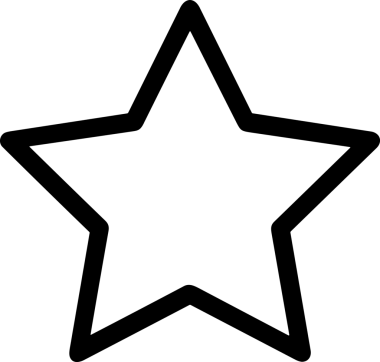 Beğeni, Favori, Kullanıcı Tasarımı, Başarı ve Dijital Kullanım için Yıldız Simgesi Simgesi