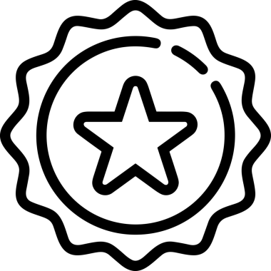 Beğeni, Favori, Kullanıcı Tasarımı, Başarı ve Dijital Kullanım için Yıldız Simgesi Simgesi