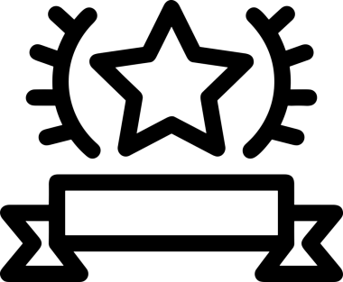 Beğeni, Favori, Kullanıcı Tasarımı, Başarı ve Dijital Kullanım için Yıldız Simgesi Simgesi