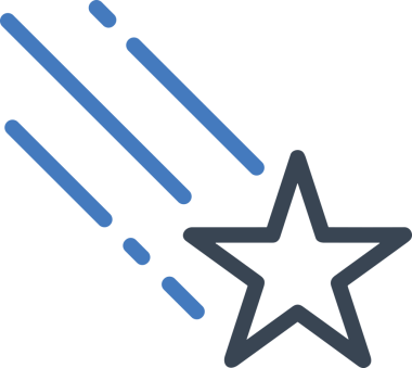 Beğeni, Favori, Kullanıcı Tasarımı, Başarı ve Dijital Kullanım için Yıldız Simgesi Simgesi