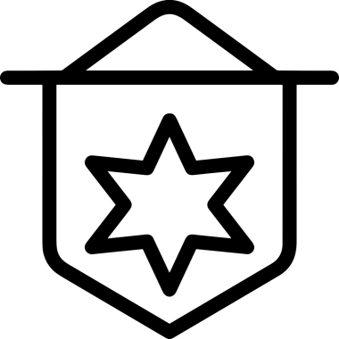 Beğeni, Favori, Kullanıcı Tasarımı, Başarı ve Dijital Kullanım için Yıldız Simgesi Simgesi