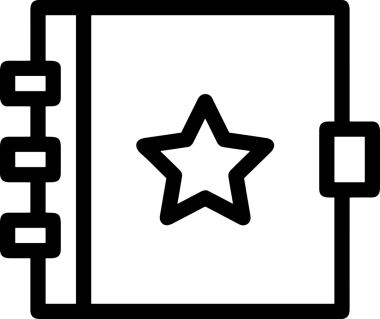 Beğeni, Favori, Kullanıcı Tasarımı, Başarı ve Dijital Kullanım için Yıldız Simgesi Simgesi