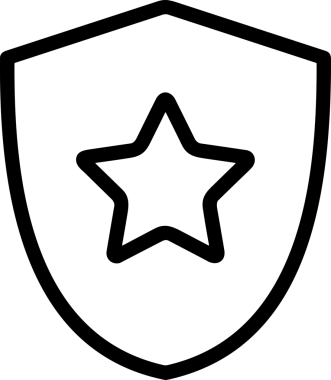 Beğeni, Favori, UI Tasarımı, Başarı ve Dijital Kullanım için Yıldız Tasarım Simgesi Simgesi