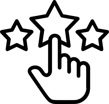 Beğeni, Favori, UI Tasarımı, Başarı ve Dijital Kullanım için Yıldız Tasarım Simgesi Simgesi