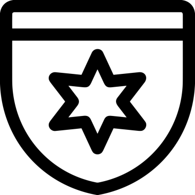 Beğeni, Favori, UI Tasarımı, Başarı ve Dijital Kullanım için Yıldız Tasarım Simgesi Simgesi