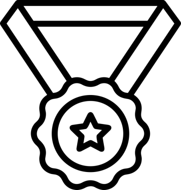 Beğeni, Favori, UI Tasarımı, Başarı ve Dijital Kullanım için Yıldız Tasarım Simgesi Simgesi
