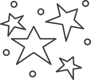 Beğeni, Favori, UI Tasarımı, Başarı ve Dijital Kullanım için Yıldız Tasarım Simgesi Simgesi