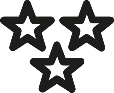 Beğeni, Favori, UI Tasarımı, Başarı ve Dijital Kullanım için Yıldız Tasarım Simgesi Simgesi