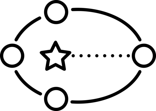 Beğeni, Favori, UI Tasarımı, Başarı ve Dijital Kullanım için Yıldız Tasarım Simgesi Simgesi