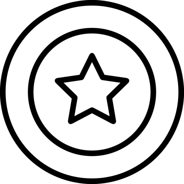 Beğeni, Favori, UI Tasarımı, Başarı ve Dijital Kullanım için Yıldız Tasarım Simgesi Simgesi