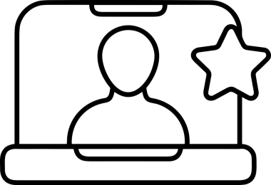 Beğeni, Favori, UI Tasarımı, Başarı ve Dijital Kullanım için Yıldız Tasarım Simgesi Simgesi