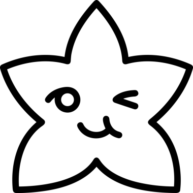 Beğeni, Favori, UI Tasarımı, Başarı ve Dijital Kullanım için Yıldız Tasarım Simgesi Simgesi