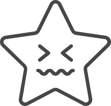 Beğeni, Favori, UI Tasarımı, Başarı ve Dijital Kullanım için Yıldız Tasarım Simgesi Simgesi