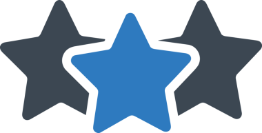 Beğeni, Favori, UI Tasarımı, Başarı ve Dijital Kullanım için Yıldız Tasarım Simgesi Simgesi