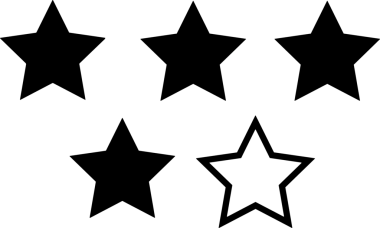 Beğeni, Favori, UI Tasarımı, Başarı ve Dijital Kullanım için Yıldız Tasarım Simgesi Simgesi