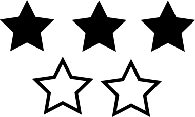 Beğeni, Favori, UI Tasarımı, Başarı ve Dijital Kullanım için Yıldız Tasarım Simgesi Simgesi