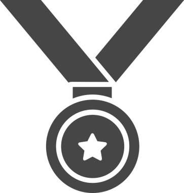 Beğeni, Favori, UI Tasarımı, Başarı ve Dijital Kullanım için Yıldız Tasarım Simgesi Simgesi