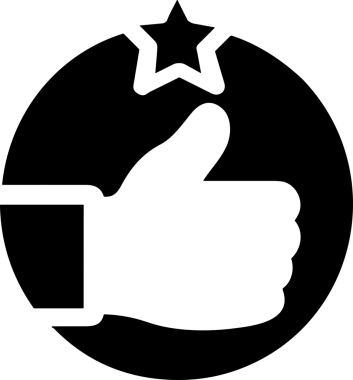 Beğeni, Favori, UI Tasarımı, Başarı ve Dijital Kullanım için Yıldız Tasarım Simgesi Simgesi