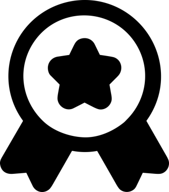 Beğeni, Favori, UI Tasarımı, Başarı ve Dijital Kullanım için Yıldız Tasarım Simgesi Simgesi