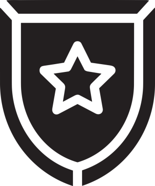 Beğeni, Favori, Kullanıcı Tasarımı, Başarı ve Dijital Kullanım için Yıldız Simgesi Simgesi