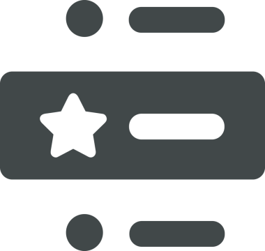 Beğeni, Favori, Kullanıcı Tasarımı, Başarı ve Dijital Kullanım için Yıldız Simgesi Simgesi