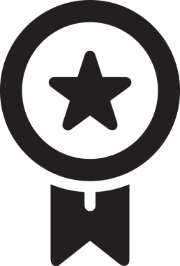 Beğeni, Favori, Kullanıcı Tasarımı, Başarı ve Dijital Kullanım için Yıldız Simgesi Simgesi