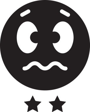 Beğeni, Favori, Kullanıcı Tasarımı, Başarı ve Dijital Kullanım için Yıldız Simgesi Simgesi