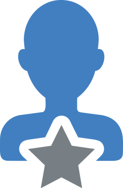 Beğeni, Favori, Kullanıcı Tasarımı, Başarı ve Dijital Kullanım için Yıldız Simgesi Simgesi