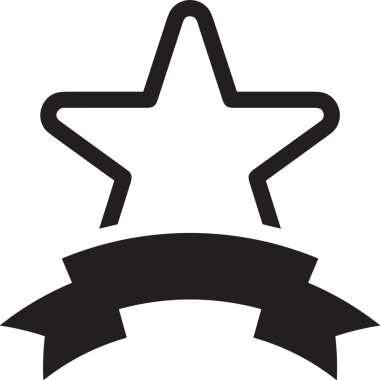 Beğeni, Favori, Kullanıcı Tasarımı, Başarı ve Dijital Kullanım için Yıldız Simgesi Simgesi