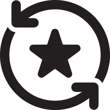 Beğeni, Favori, Kullanıcı Tasarımı, Başarı ve Dijital Kullanım için Yıldız Simgesi Simgesi