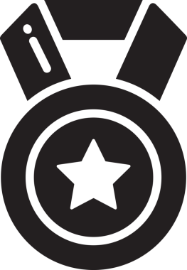 Beğeni, Favori, Kullanıcı Tasarımı, Başarı ve Dijital Kullanım için Yıldız Simgesi Simgesi