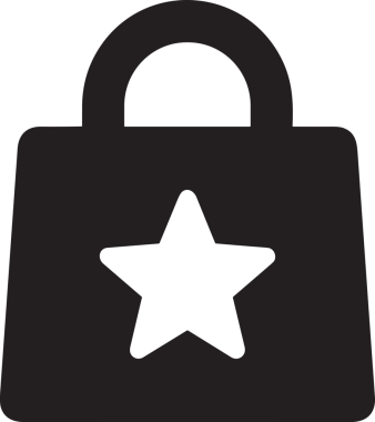 Beğeni, Favori, Kullanıcı Tasarımı, Başarı ve Dijital Kullanım için Yıldız Simgesi Simgesi