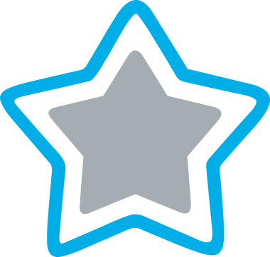 Beğeni, Favori, Kullanıcı Tasarımı, Başarı ve Dijital Kullanım için Yıldız Simgesi Simgesi