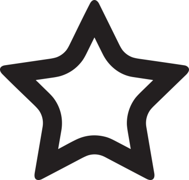 Beğeni, Favori, Kullanıcı Tasarımı, Başarı ve Dijital Kullanım için Yıldız Simgesi Simgesi