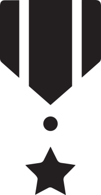 Beğeni, Favori, Kullanıcı Tasarımı, Başarı ve Dijital Kullanım için Yıldız Simgesi Simgesi