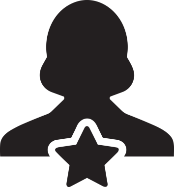 Beğeni, Favori, Kullanıcı Tasarımı, Başarı ve Dijital Kullanım için Yıldız Simgesi Simgesi