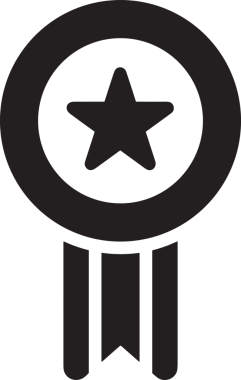 Beğeni, Favori, Kullanıcı Tasarımı, Başarı ve Dijital Kullanım için Yıldız Simgesi Simgesi