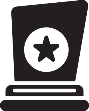 Beğeni, Favori, Kullanıcı Tasarımı, Başarı ve Dijital Kullanım için Yıldız Simgesi Simgesi