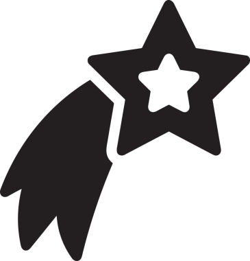 Beğeni, Favori, Kullanıcı Tasarımı, Başarı ve Dijital Kullanım için Yıldız Simgesi Simgesi