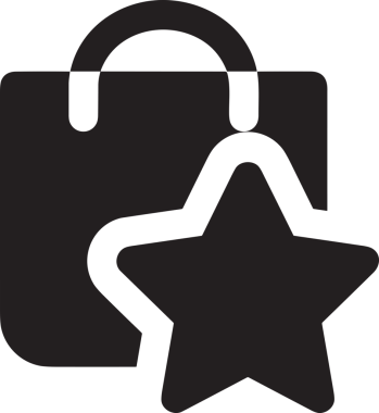 Beğeni, Favori, Kullanıcı Tasarımı, Başarı ve Dijital Kullanım için Yıldız Simgesi Simgesi