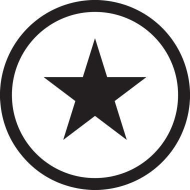 Beğeni, Favori, Kullanıcı Tasarımı, Başarı ve Dijital Kullanım için Yıldız Simgesi Simgesi