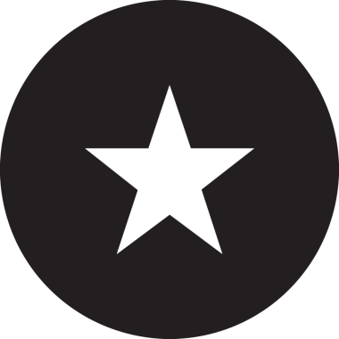 Beğeni, Favori, Kullanıcı Tasarımı, Başarı ve Dijital Kullanım için Yıldız Simgesi Simgesi