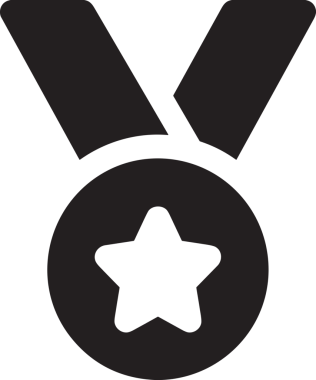 Beğeni, Favori, Kullanıcı Tasarımı, Başarı ve Dijital Kullanım için Yıldız Simgesi Simgesi