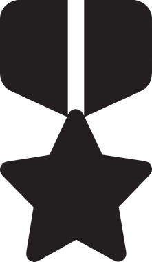 Beğeni, Favori, Kullanıcı Tasarımı, Başarı ve Dijital Kullanım için Yıldız Simgesi Simgesi