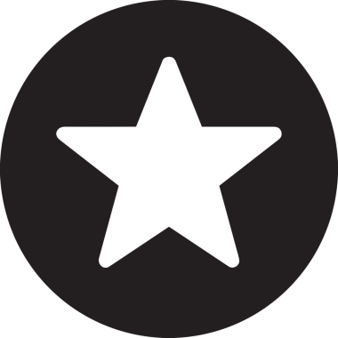 Beğeni, Favori, Kullanıcı Tasarımı, Başarı ve Dijital Kullanım için Yıldız Simgesi Simgesi