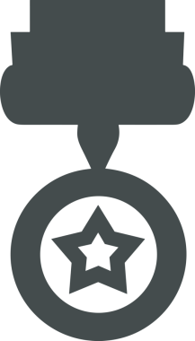 Beğeni, Favori, Kullanıcı Tasarımı, Başarı ve Dijital Kullanım için Yıldız Simgesi Simgesi