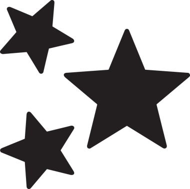 Beğeni, Favori, Kullanıcı Tasarımı, Başarı ve Dijital Kullanım için Yıldız Simgesi Simgesi