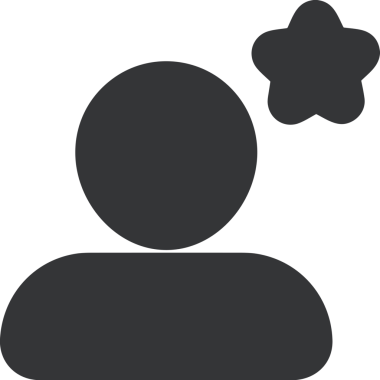 Beğeni, Favori, Kullanıcı Tasarımı, Başarı ve Dijital Kullanım için Yıldız Simgesi Simgesi