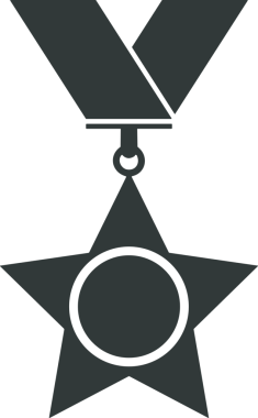 Beğeni, Favori, Kullanıcı Tasarımı, Başarı ve Dijital Kullanım için Yıldız Simgesi Simgesi