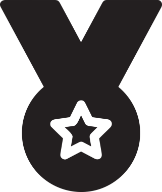 Beğeni, Favori, Kullanıcı Tasarımı, Başarı ve Dijital Kullanım için Yıldız Simgesi Simgesi